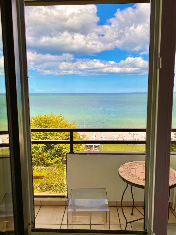 Studio Mit Panorama-Meerblick Und Direkter Strandlage In Scharbeutz Exterior foto