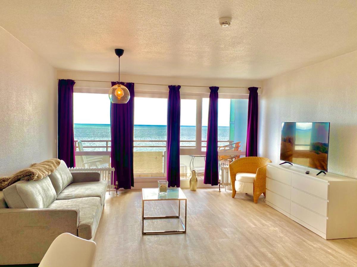 Studio Mit Panorama-Meerblick Und Direkter Strandlage In Scharbeutz Exterior foto