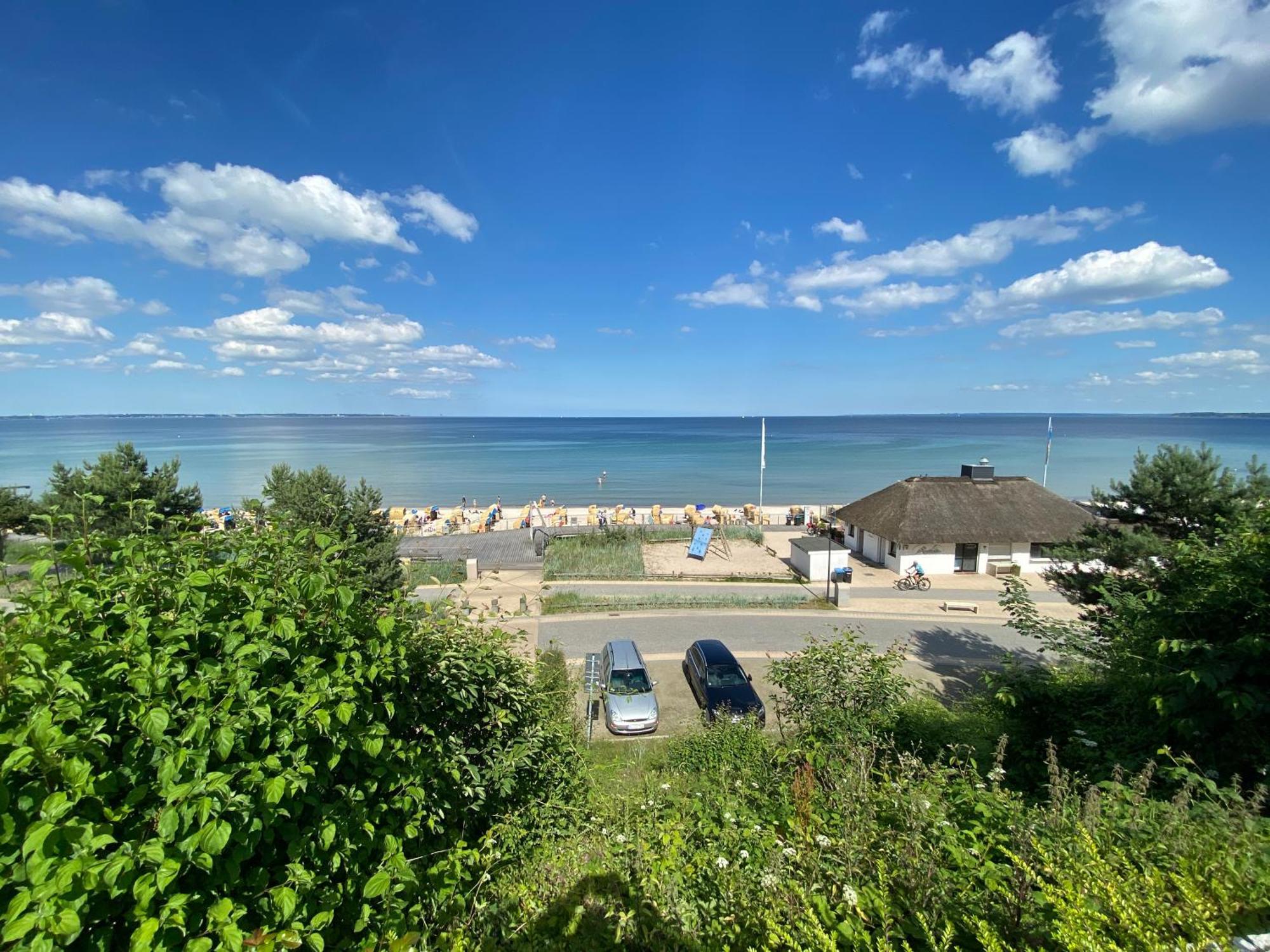Studio Mit Panorama-Meerblick Und Direkter Strandlage In Scharbeutz Exterior foto